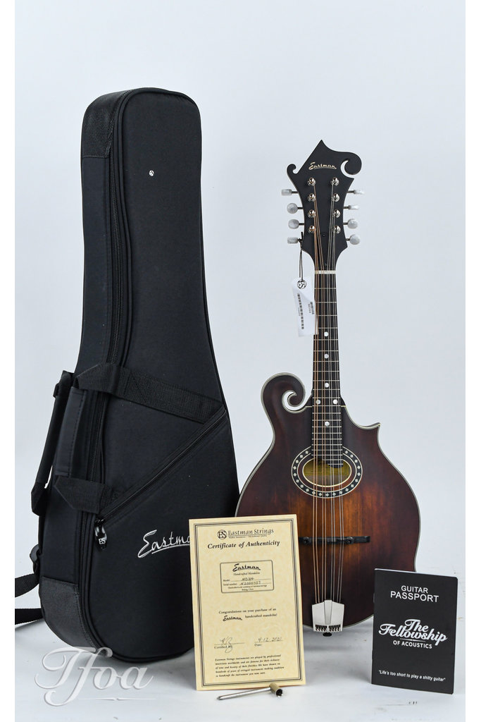 Eastman MD314 F Style Oval Hole Mandoline The Fellowship of Acoustics