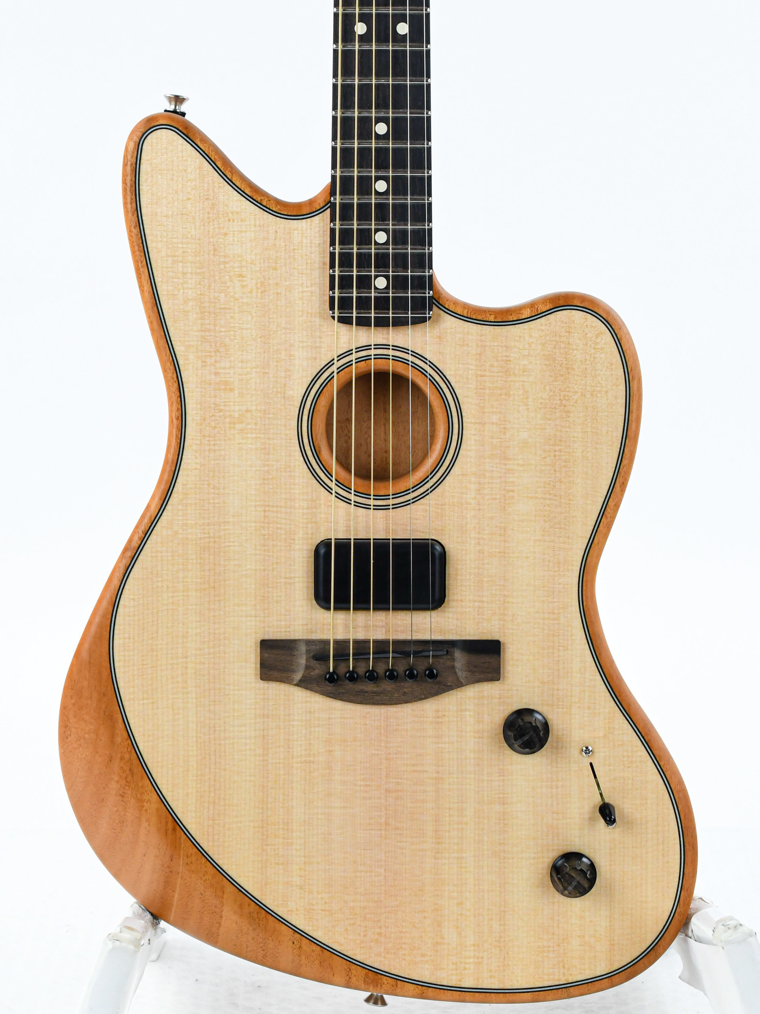 Fender Acoustasonic Jazzmaster Natural The Fellowship of Acoustics