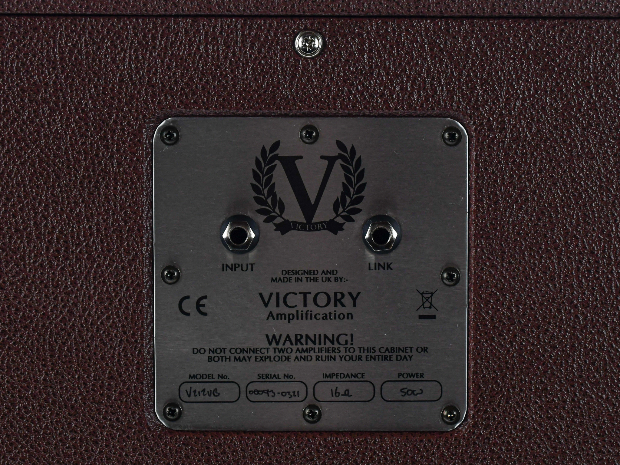 victory 2x12 cab