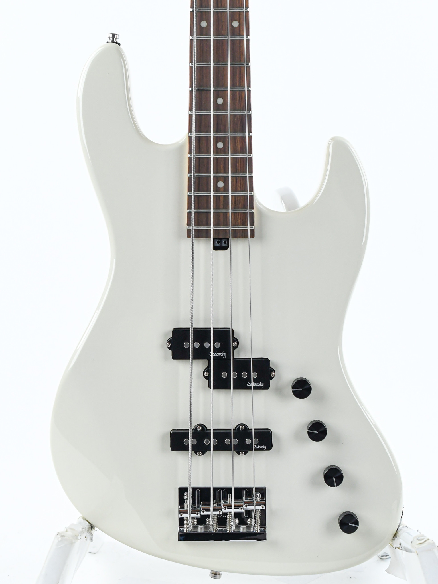 Sadowsky Metroexpress 21 Fret Verdine White Artist Line Solid Olympic White The Fellowship Of Acoustics