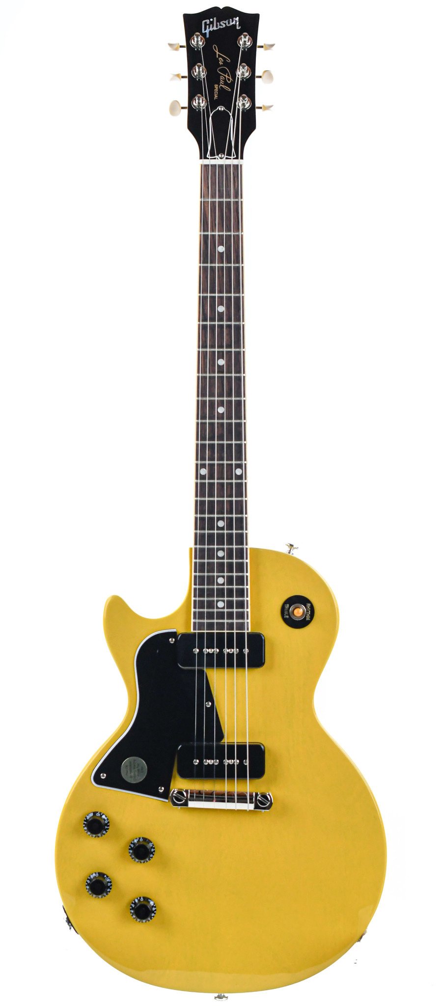 gibson les paul special tv yellow left handed