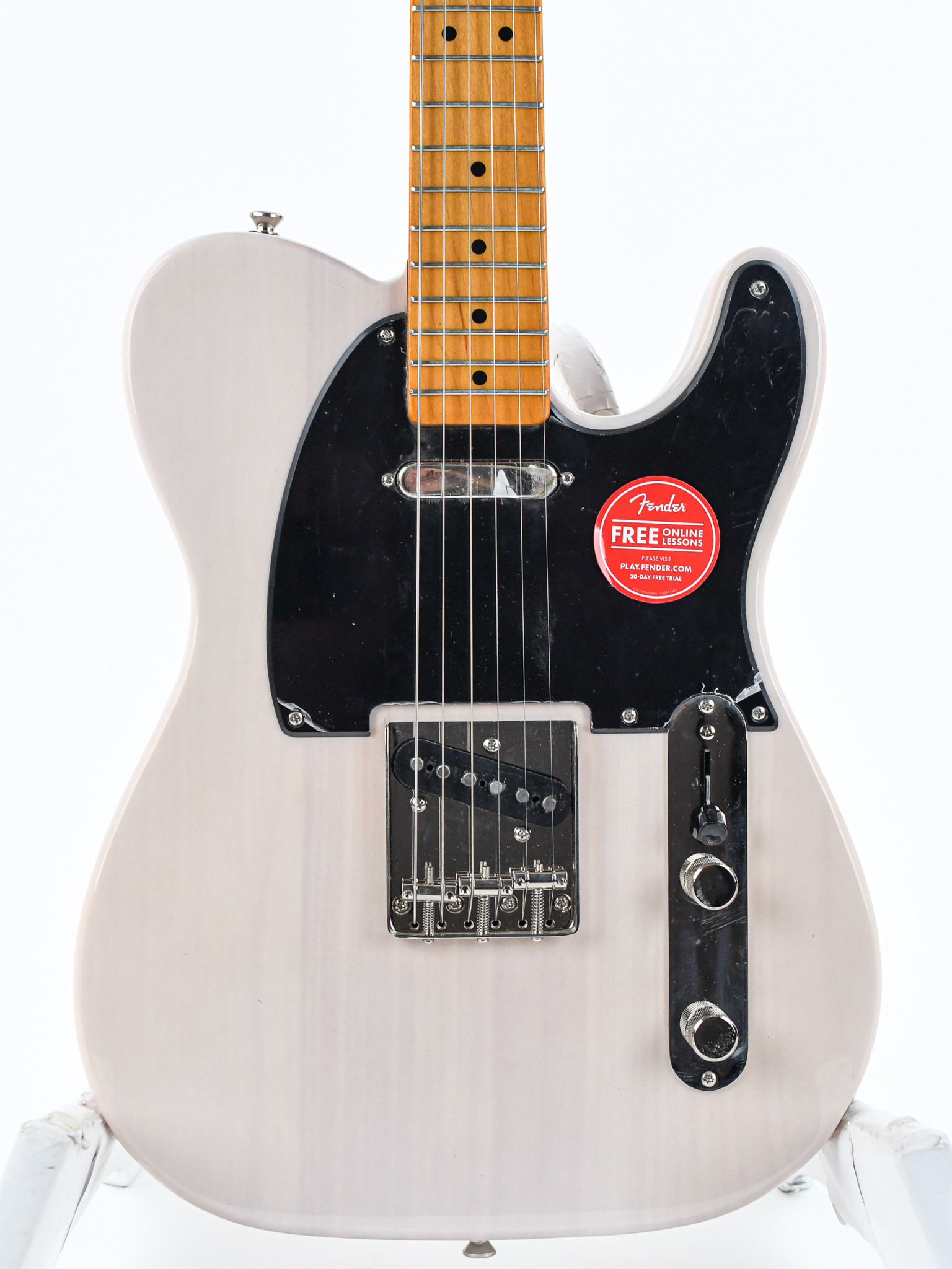 Squier 40th Anniversary Telecaster Vintage Edition in Satin Vintage Blonde  - Andertons Music Co.