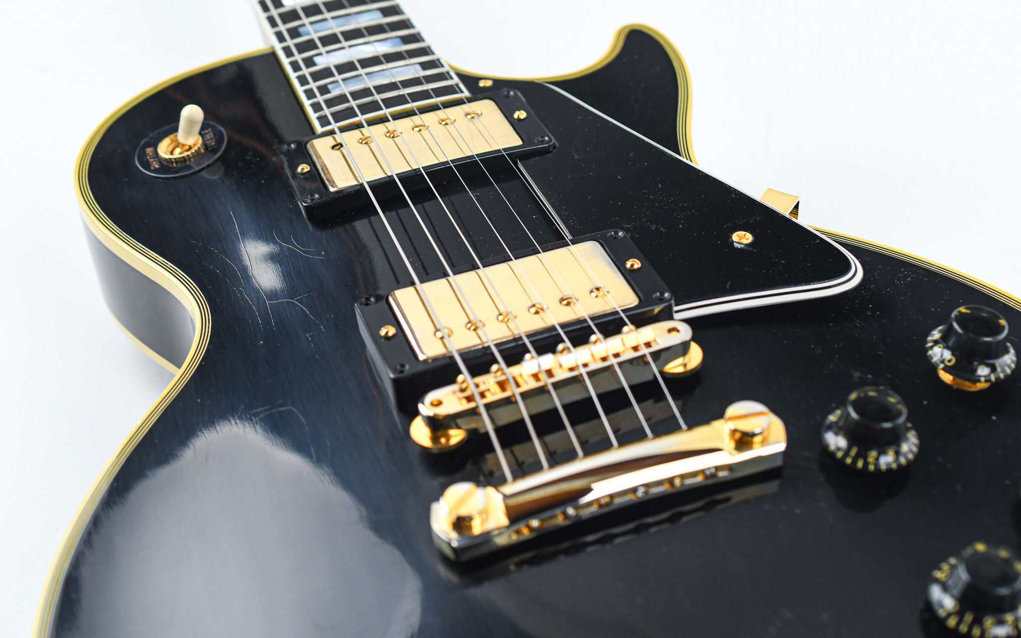 Gibson lp custom special ebony review