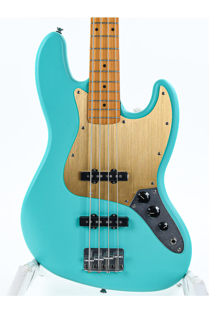 Squier 40th Anniversary Jazz Bass Vintage Edition Sea Foam Green The