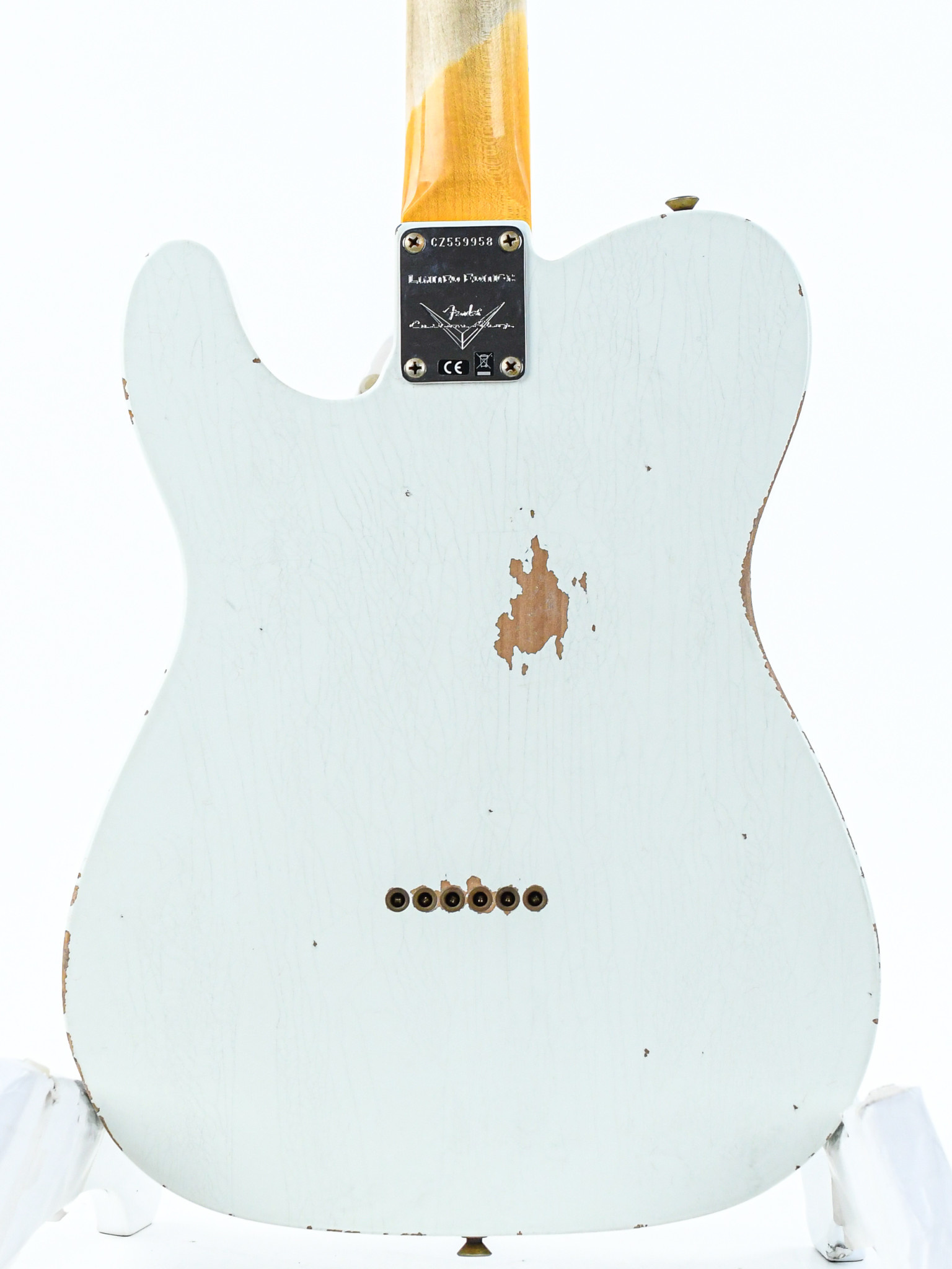 Fender Custom Fender Limited Edition '64 Telecaster Relic Aged Olympic White