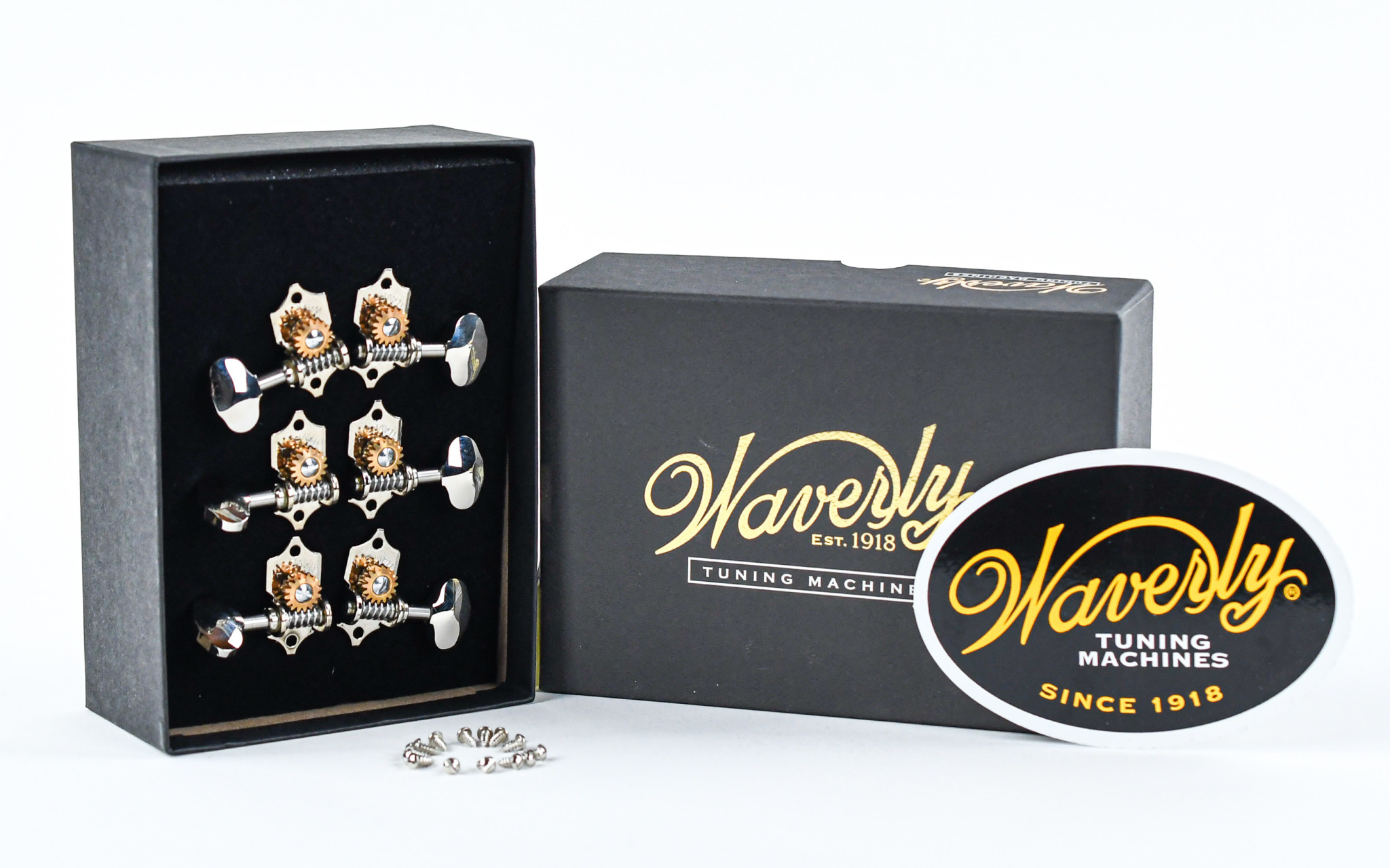 Waverly 4063 Nickel Open Geared Tuners The Fellowship of Acoustics