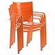 Stoel James oranje  - 4 halen,  3 betalen