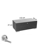 Tafel Parijs - Bruin - Plat vlechtwerk