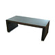 Tuintafel Athene XL - Bruin - Rond vlechtwerk