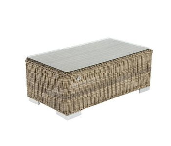 Tafel Parijs - Naturel - Rond vlechtwerk