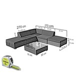 Loungeset Londen 1221 - Naturel - Rond vlechtwerk