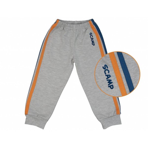  Turnhose, Jogginghose grau mit praktischem Gummiband