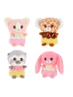 4 Cupcake Knuffels - 16 cm