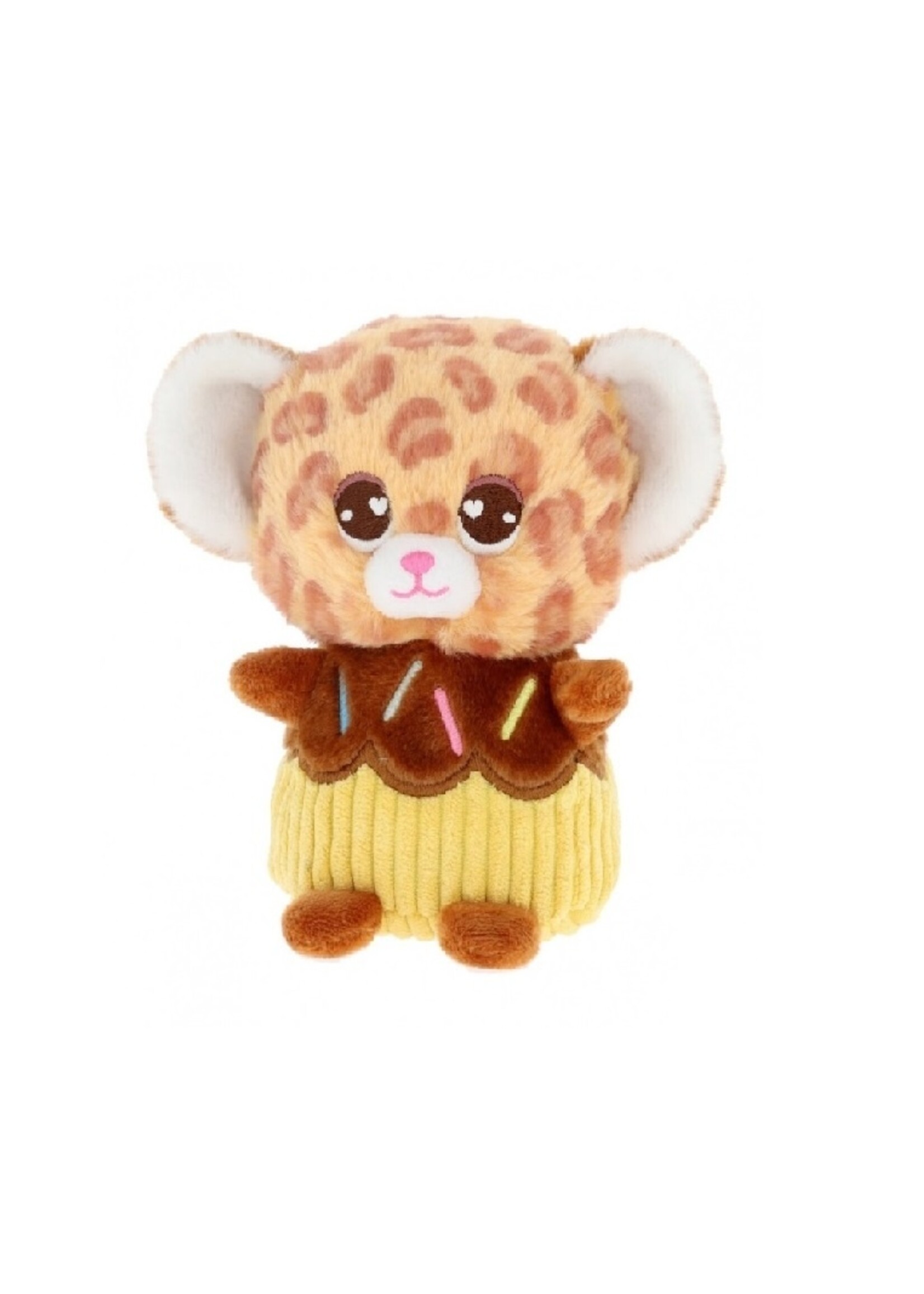 4 Cupcake Knuffels - 16 cm