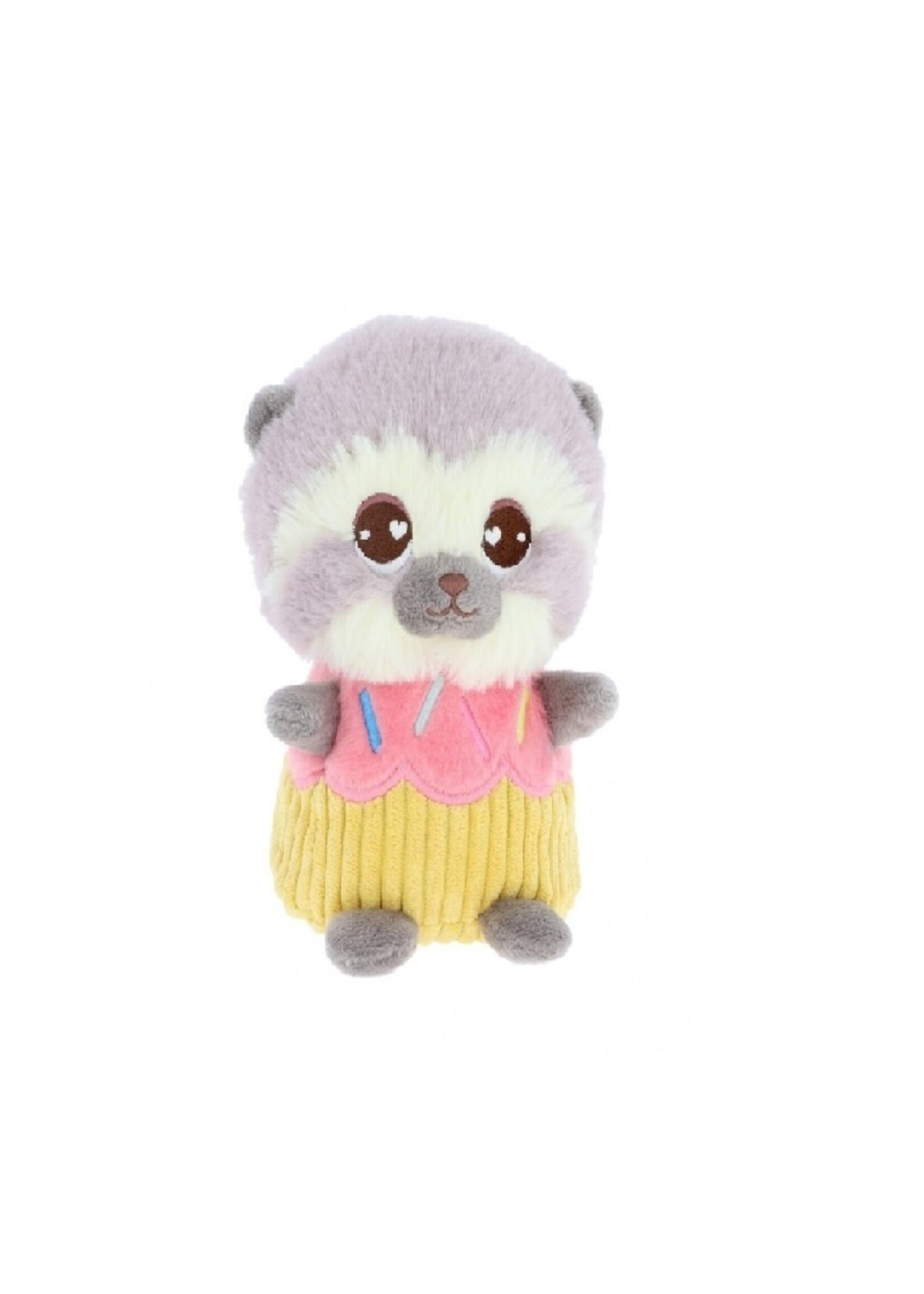 4 Cupcake Knuffels - 16 cm