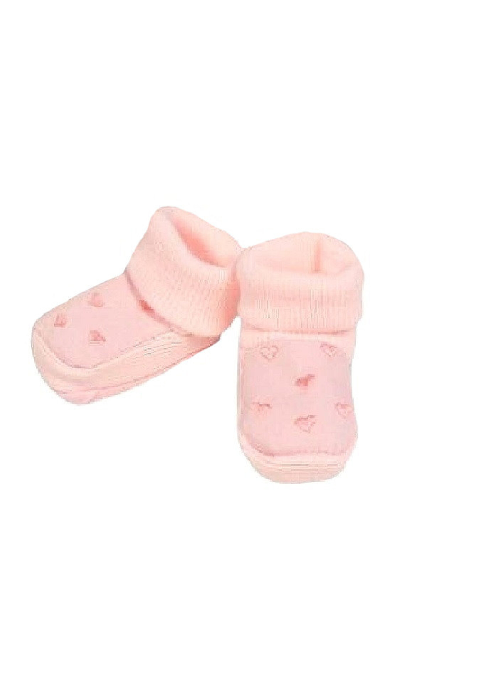 Baby slofjes met hartjes