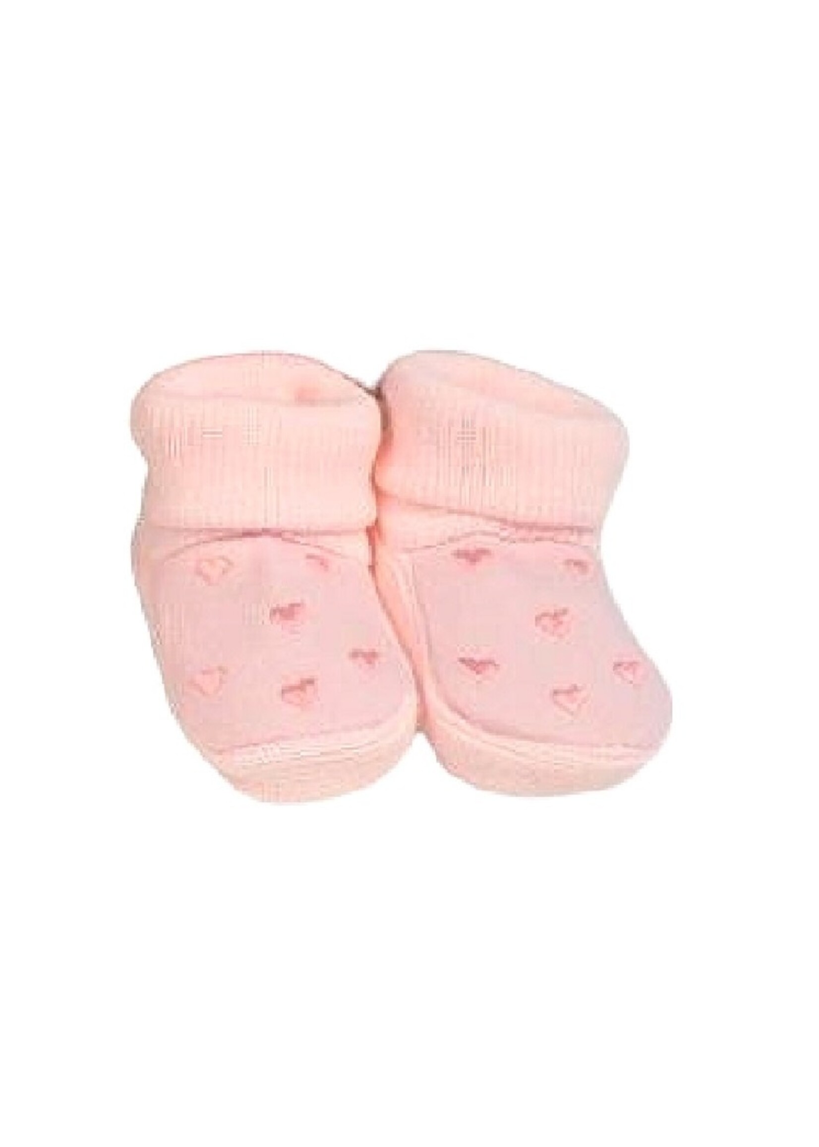 Baby slofjes met hartjes