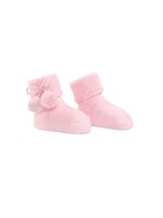 Soft Touch Badstof Sokjes met Pompoms