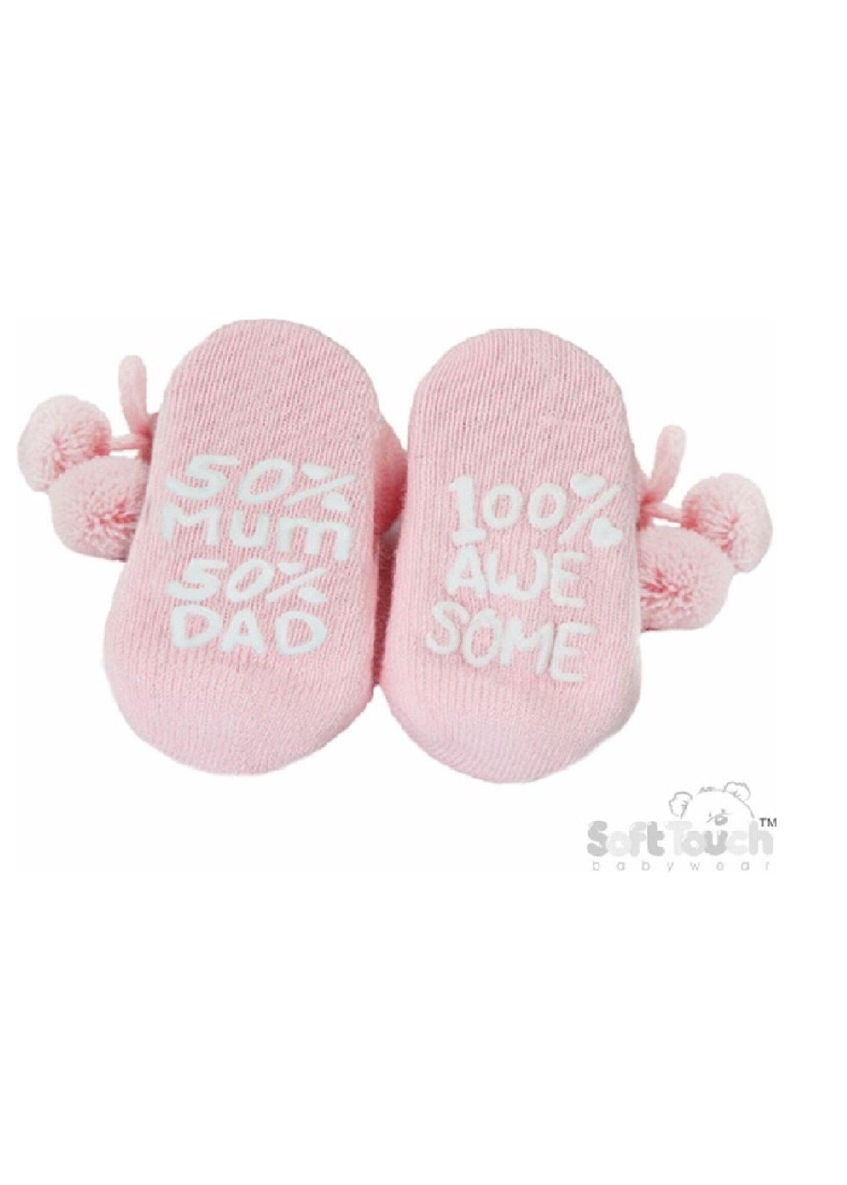 Badstof Sokjes met Pompoms