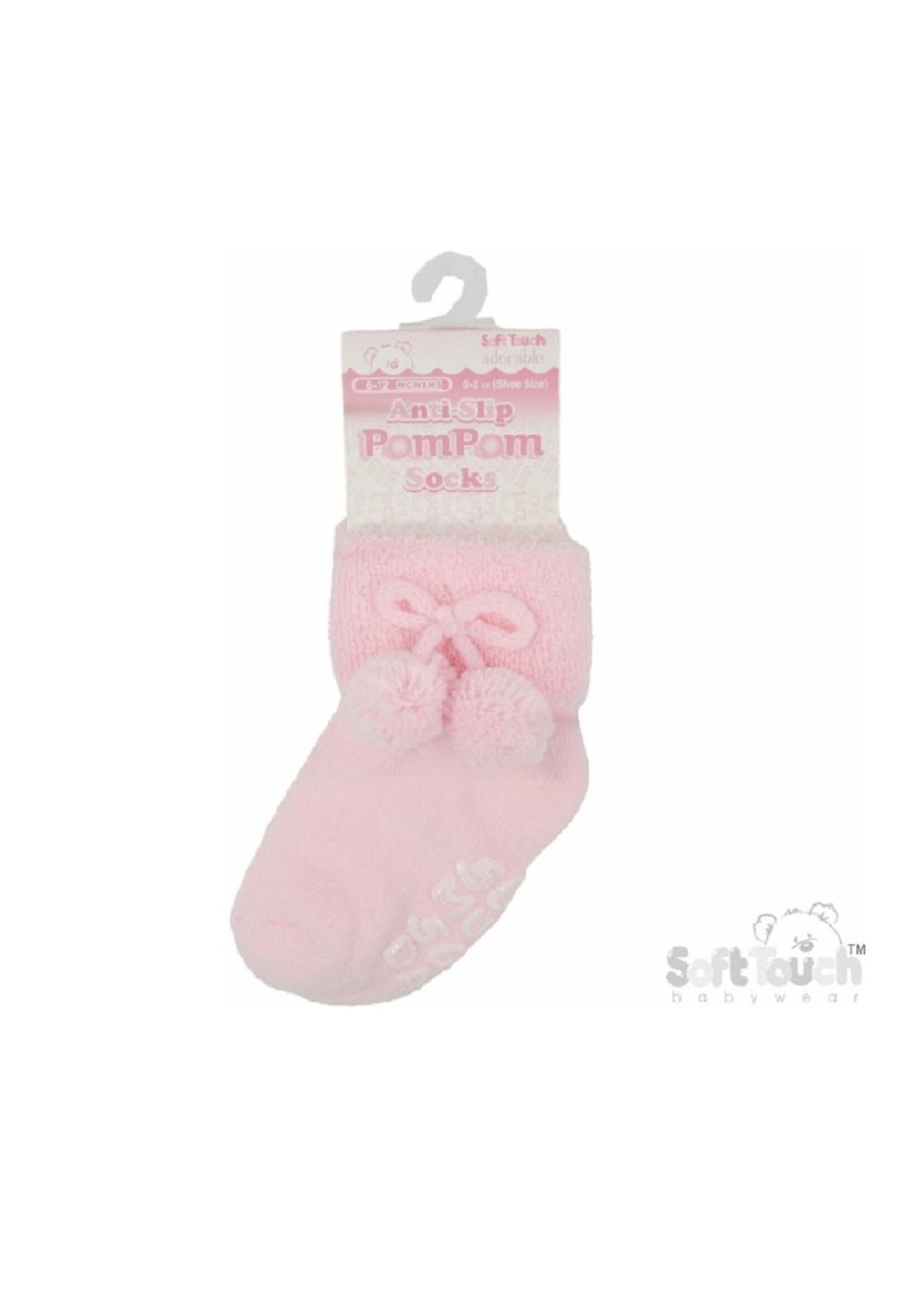 Badstof Sokjes met Pompoms