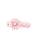 Soft Touch Baby Haarband met Bloem