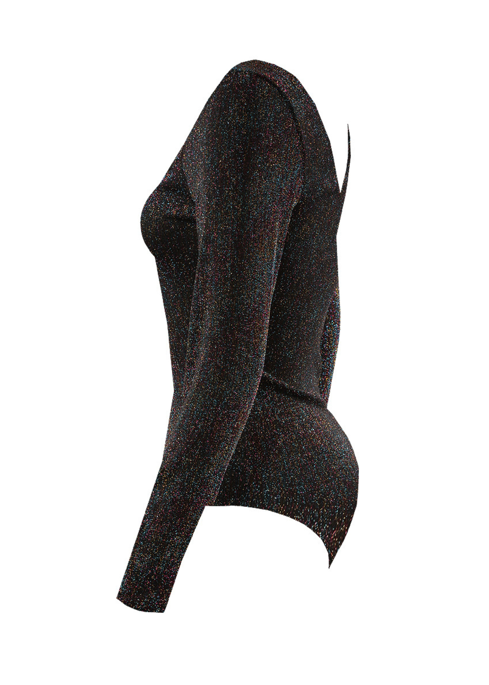 Vera & Lucy Lurex Body Zwart