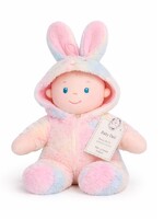 Pluche Baby Pop in Bunny Onesie