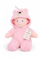 Pluche Baby Pop in Beren Onesie