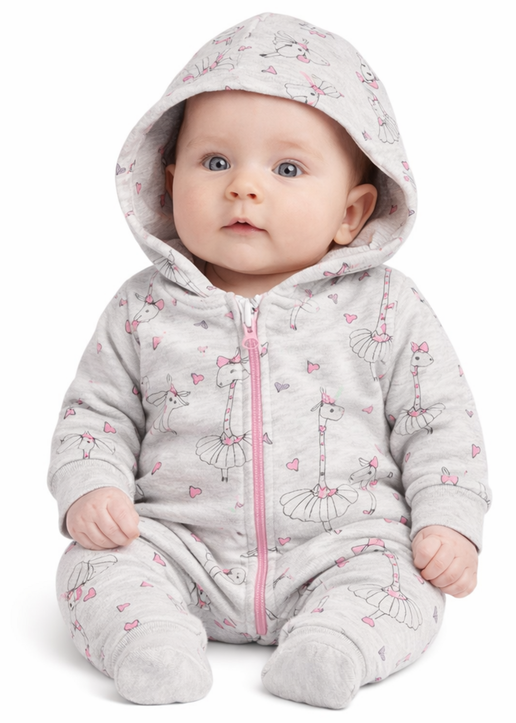 Baby Onesie met Capuchon