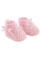 Soft Touch Gehaakte babyslofjes met strikje