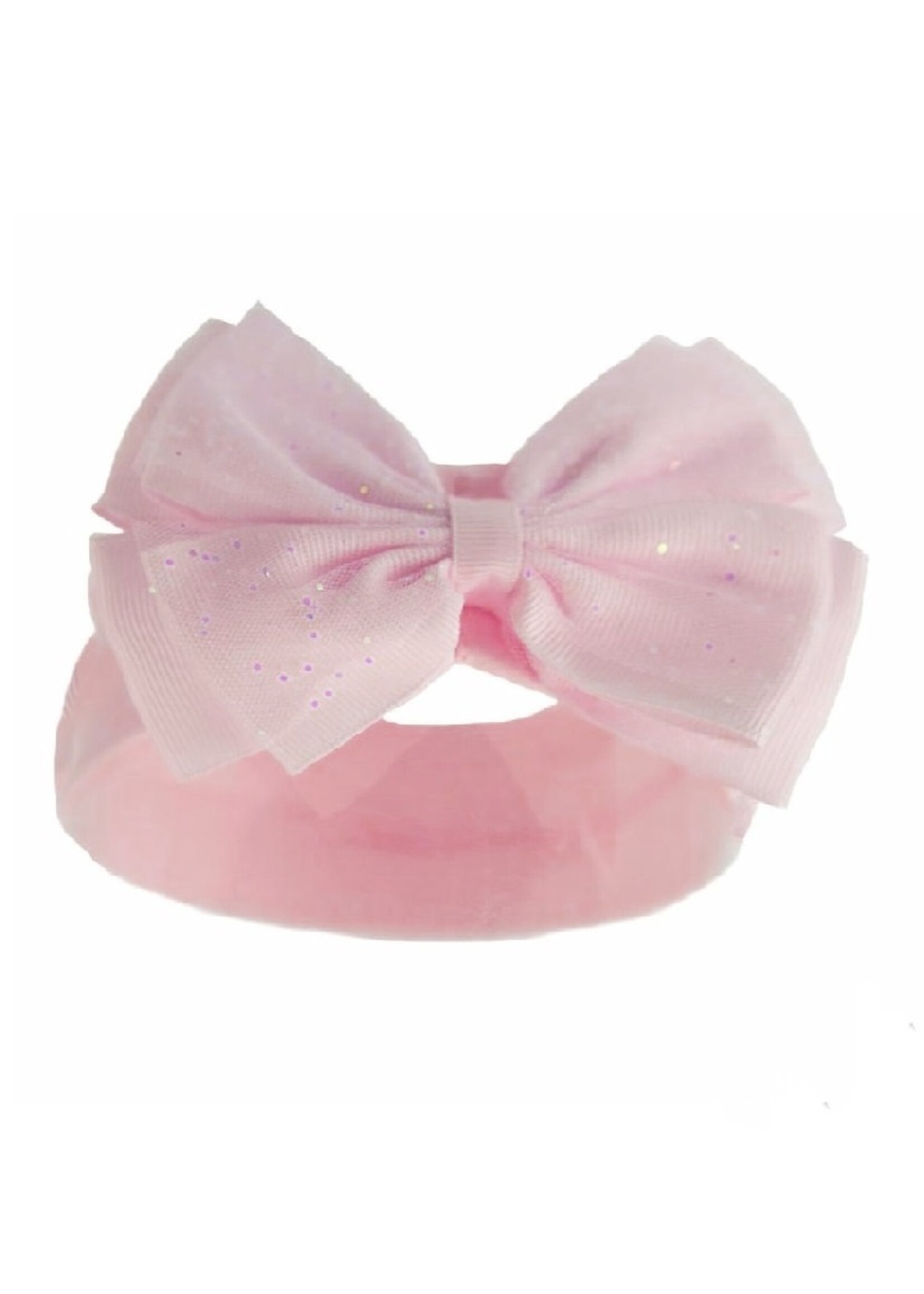 Haarband met Glitter Strik