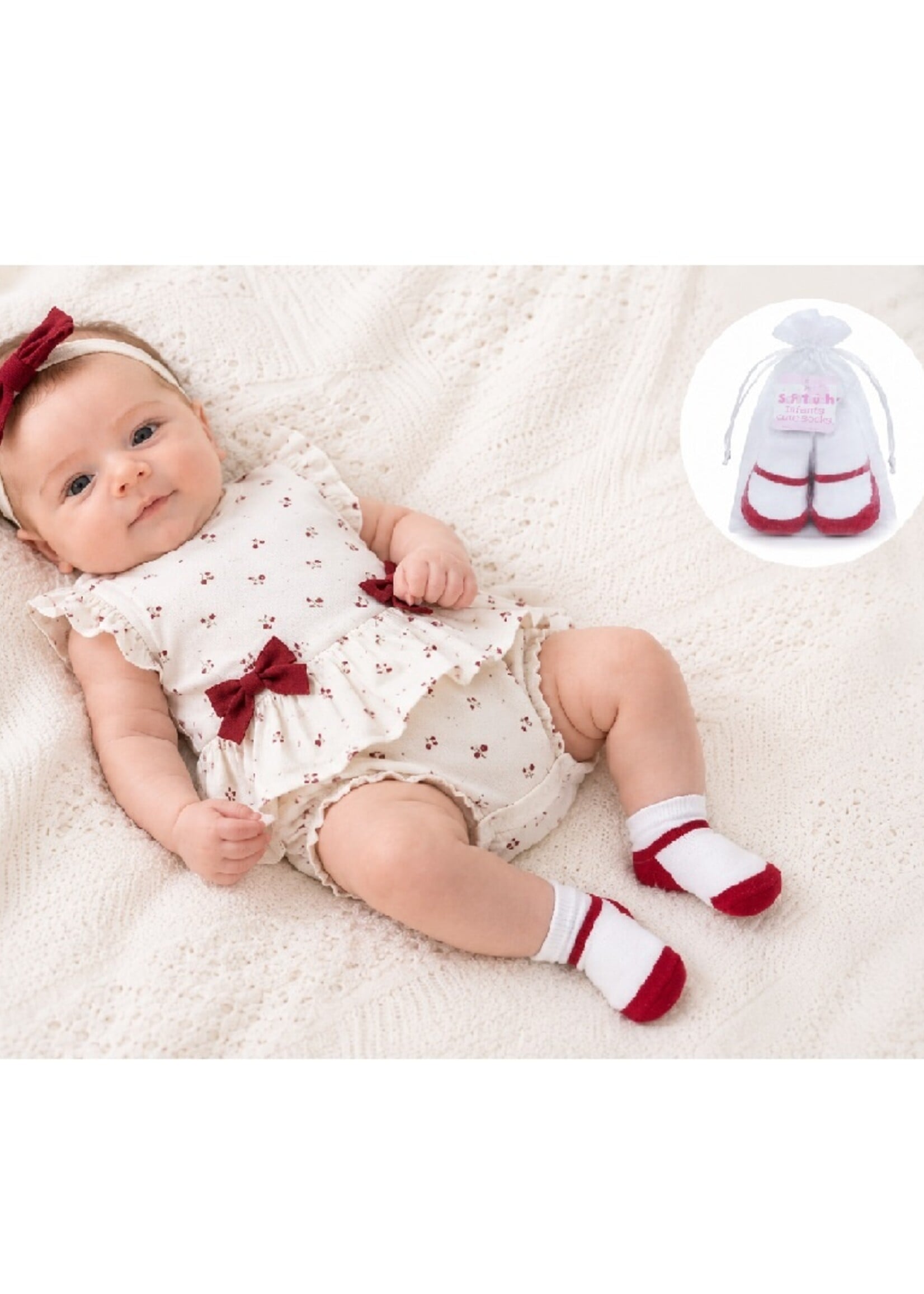 Baby Sokjes in Geschenkzakje