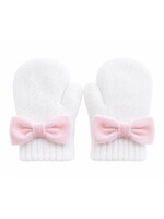 Pesci Gebeide Babywantjes met Strik - 9 cm
