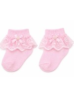 Jester Luxe Roze Kant Sokjes