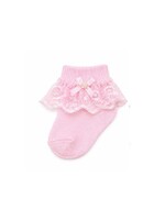 Jester Luxe Roze Kant Sokjes