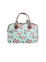 Retro Reistas – Romantische Bloemenprint