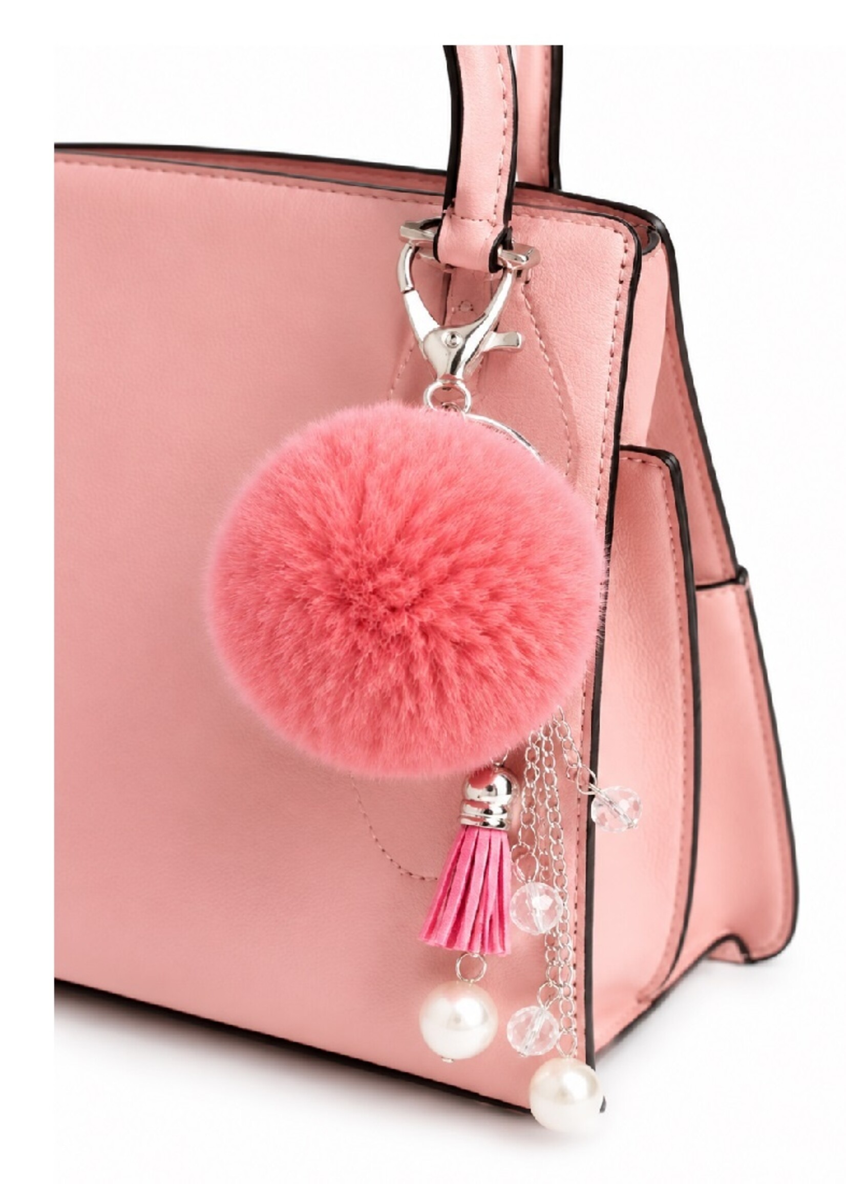 Tashanger & Sleutelhanger met Pompom