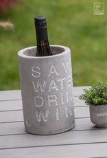 Räder Wine cooler Concrete-save water drink wine