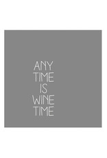 Räder Servet 25x25cm-Anytime is wine time