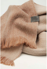 Bufandy Alpaca sjaal Doble-velvet beige
