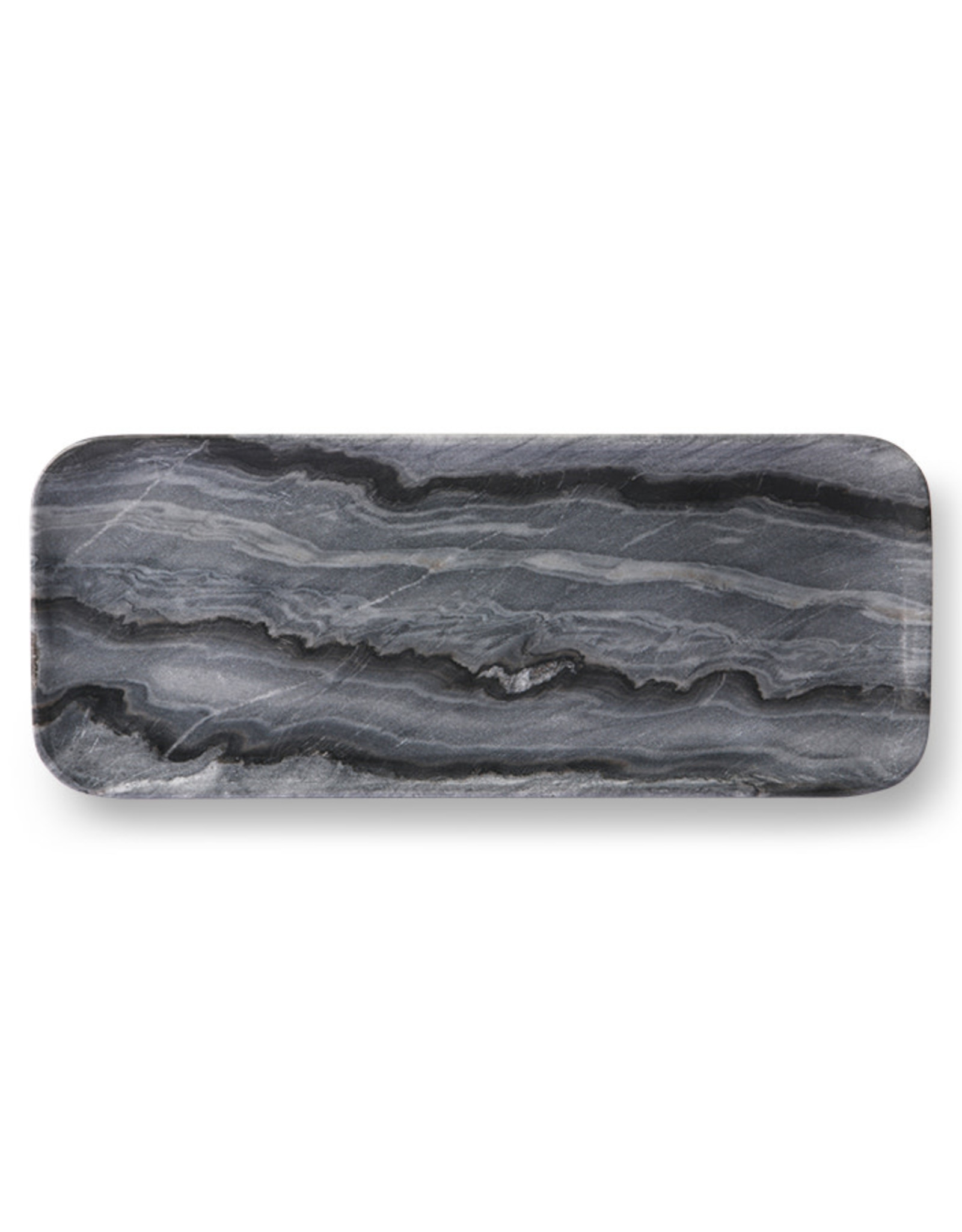 HK Living Dienblad Marble Tray 30x12cm-grey
