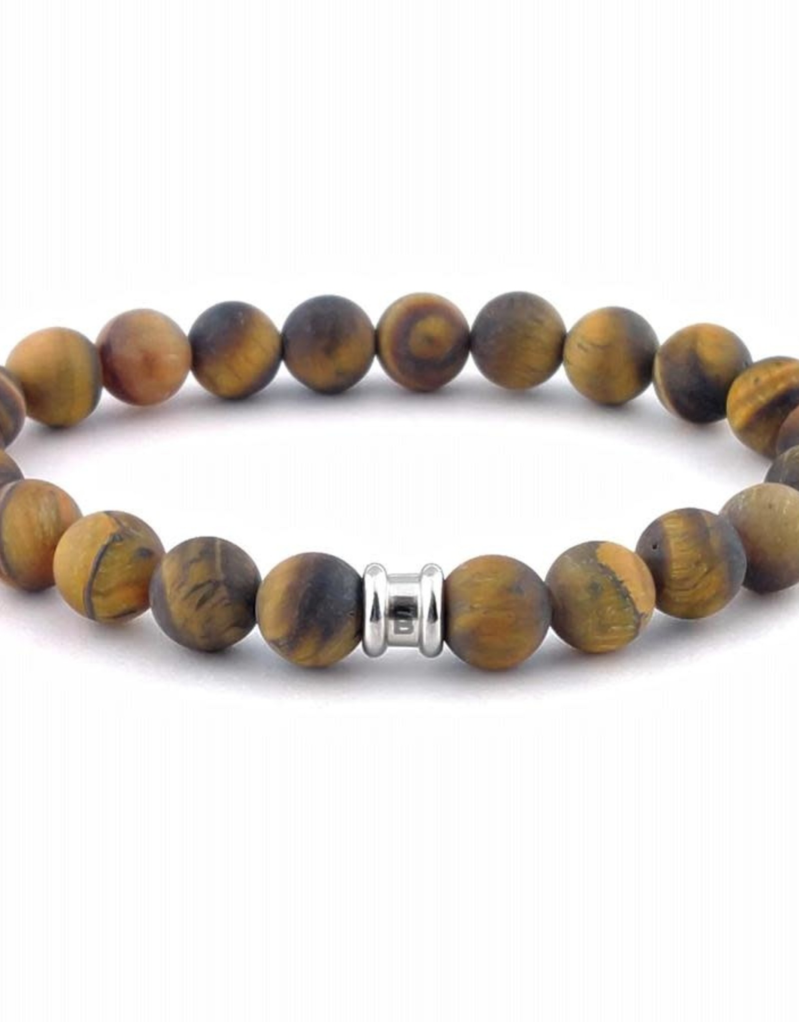 Steel & Barnett Men Bracelet Basic Stones-matt tiger