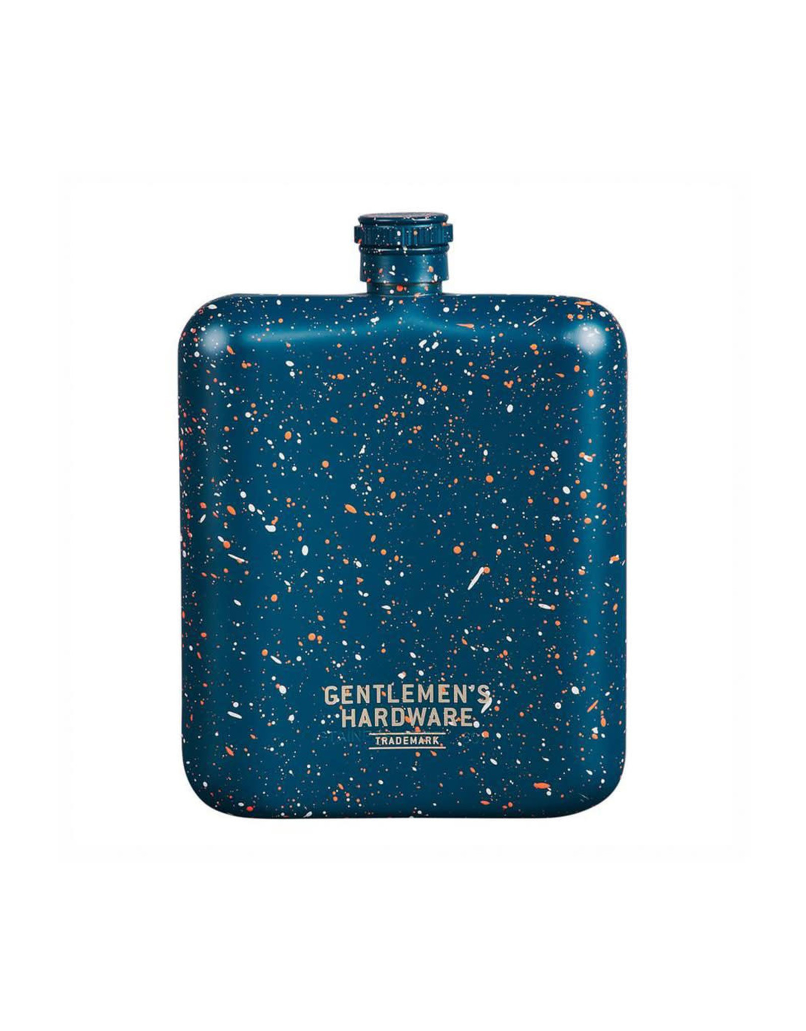 Hip Flask 180ml-blue/stainless steel