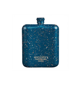 Hip Flask 180ml-blue/stainless steel