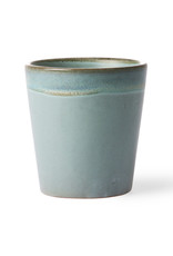 HK Living 70s ceramics: Coffee Mug-moss