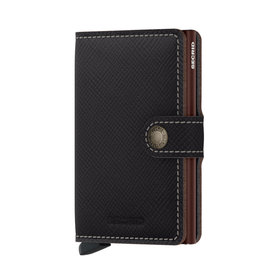 Secrid Miniwallet Saffiano-brown