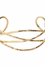 Ellen Beekmans Armband Bangle Organic Web-gold