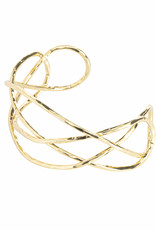 Ellen Beekmans Armband Bangle Organic Web-gold