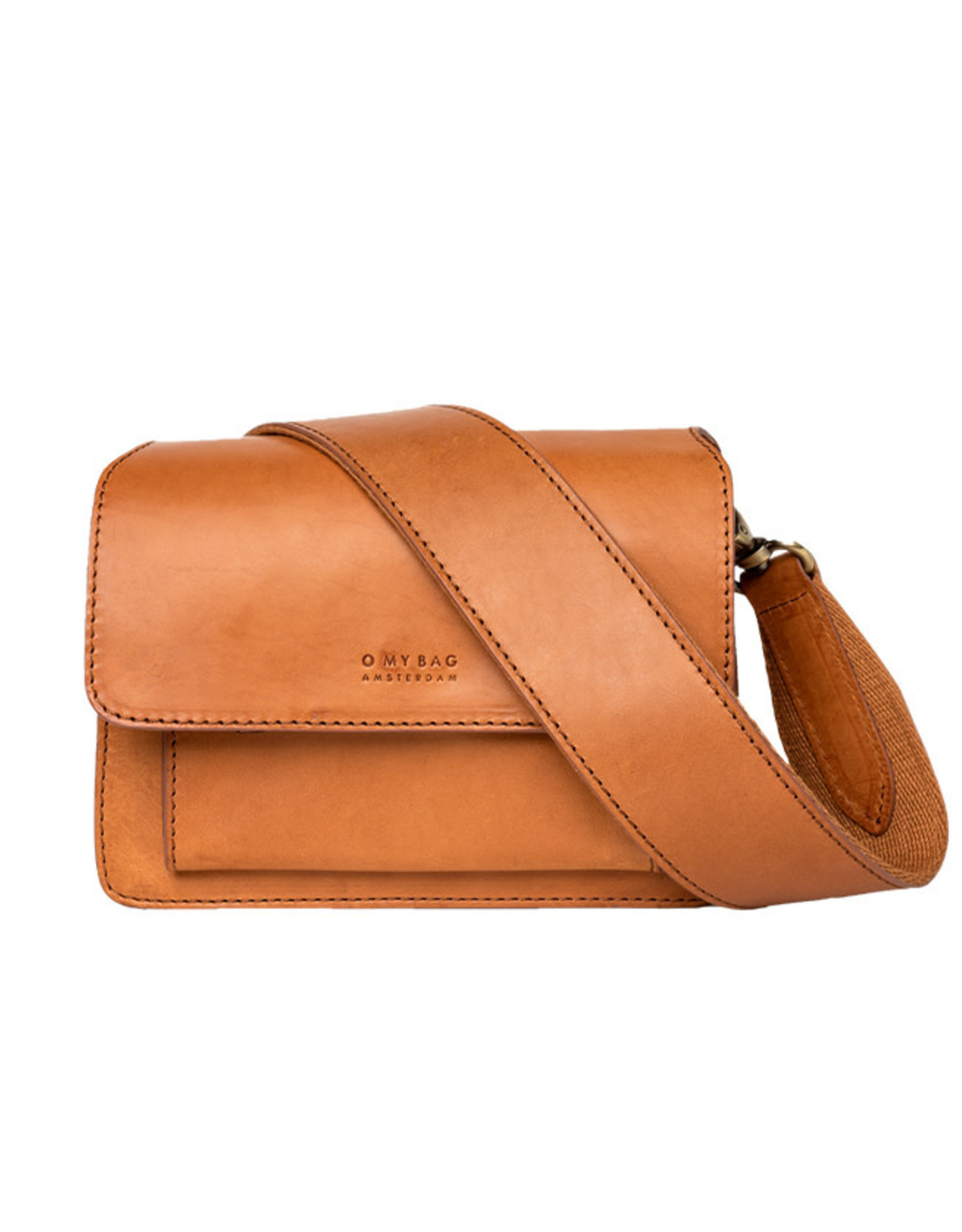O My Bag Handtas Harper Mini / 2 Straps-cognac (classic leather)