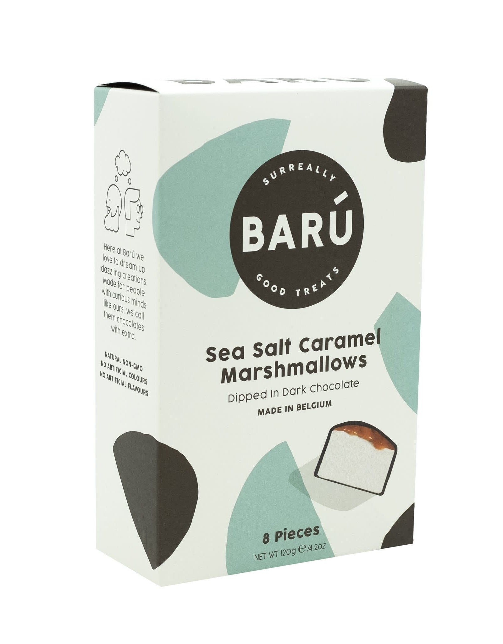 Baru Baru Chocolate Marshmallows 120gr-puur/sea salt caramel